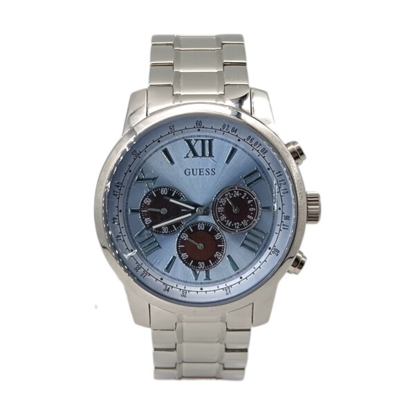 GUESS STEEL W0379G6 Plateadouniforme