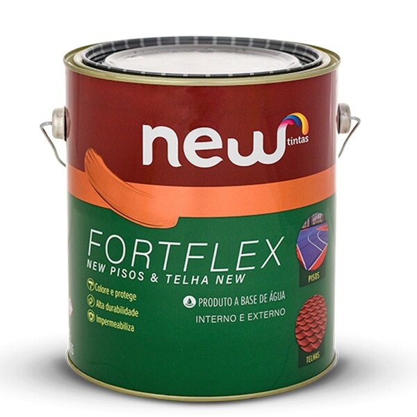 PINTURA PISOS 18LTS FORTFLEX Pintura Pisos 18lts Fortflex