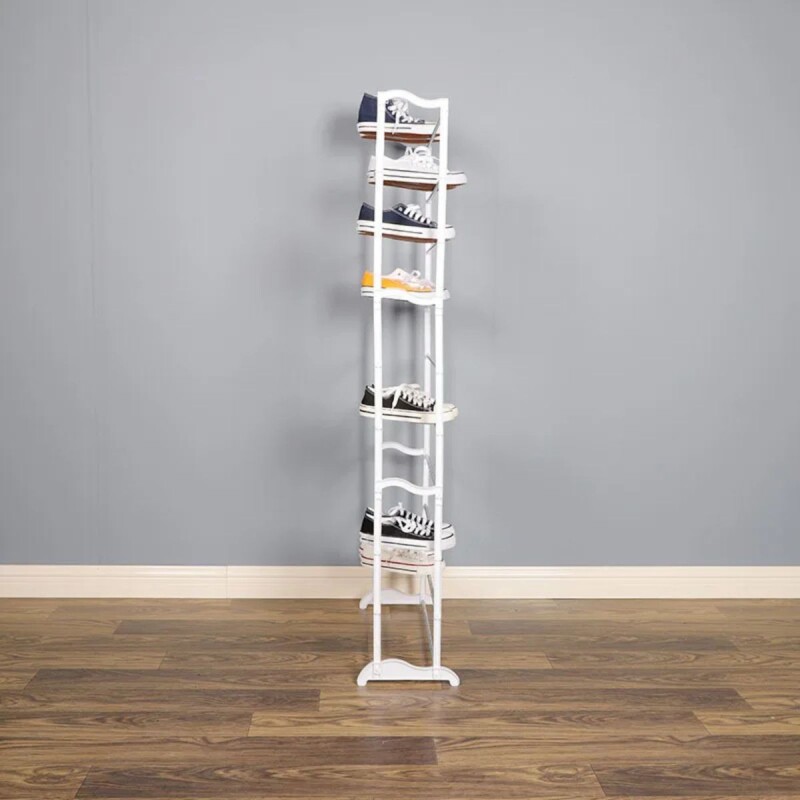 Zapatera 10 Niveles Rack Zapatos Organizador Color Blanco Zapatera 10 Niveles Rack Zapatos Organizador Color Blanco