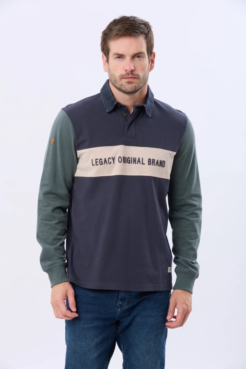 REMERA LEGACY 6082 - AZU BEI 