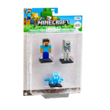 Pack X3 Figuras Minecraft MC2020 PACK-1