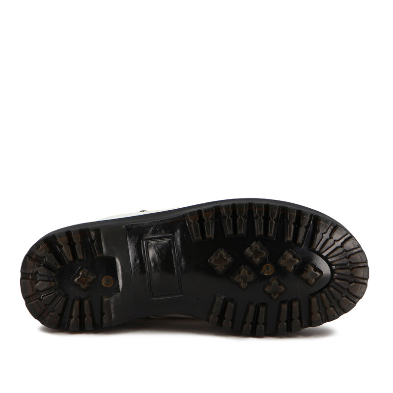 Bota Acordonada Mujer Darkness Blanco