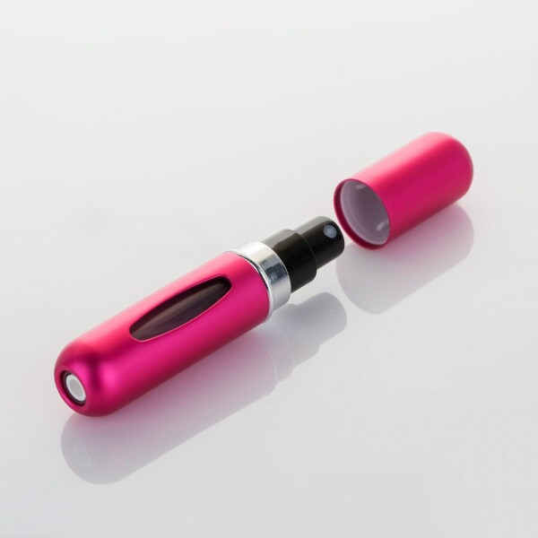 Frasco Mini Botella Recargable De Perfume Portátil X 5 Variante Color Fucsia