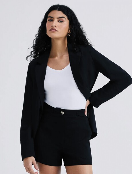 BLUSA BÁSICA DE MANGA LARGA Y CUELLO EN V BLANCO