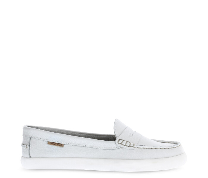 Zapatos de Mujer Bottero Mocasin Casual Blanco