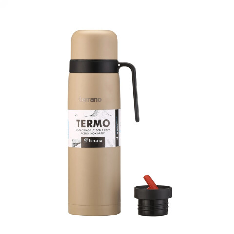 TERMO 1 LT ACERO C/MANIJA TERMO 1 LT ACERO C/MANIJA
