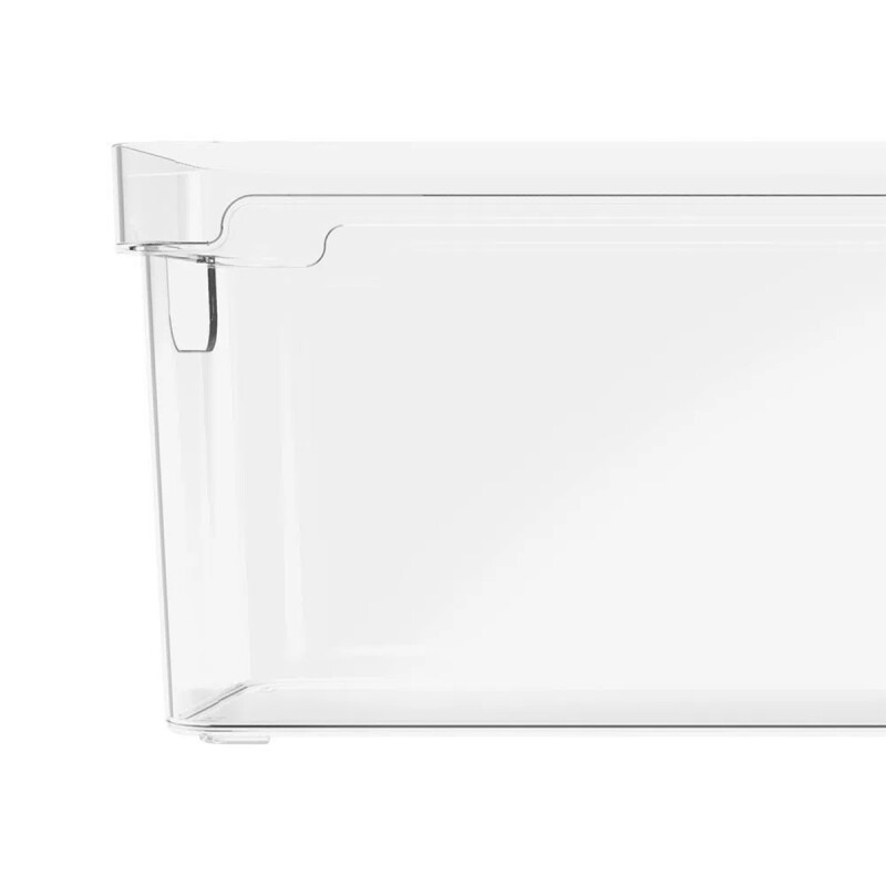 Organizador con asas clear 37x10x13 cm TRANSLUCIDO