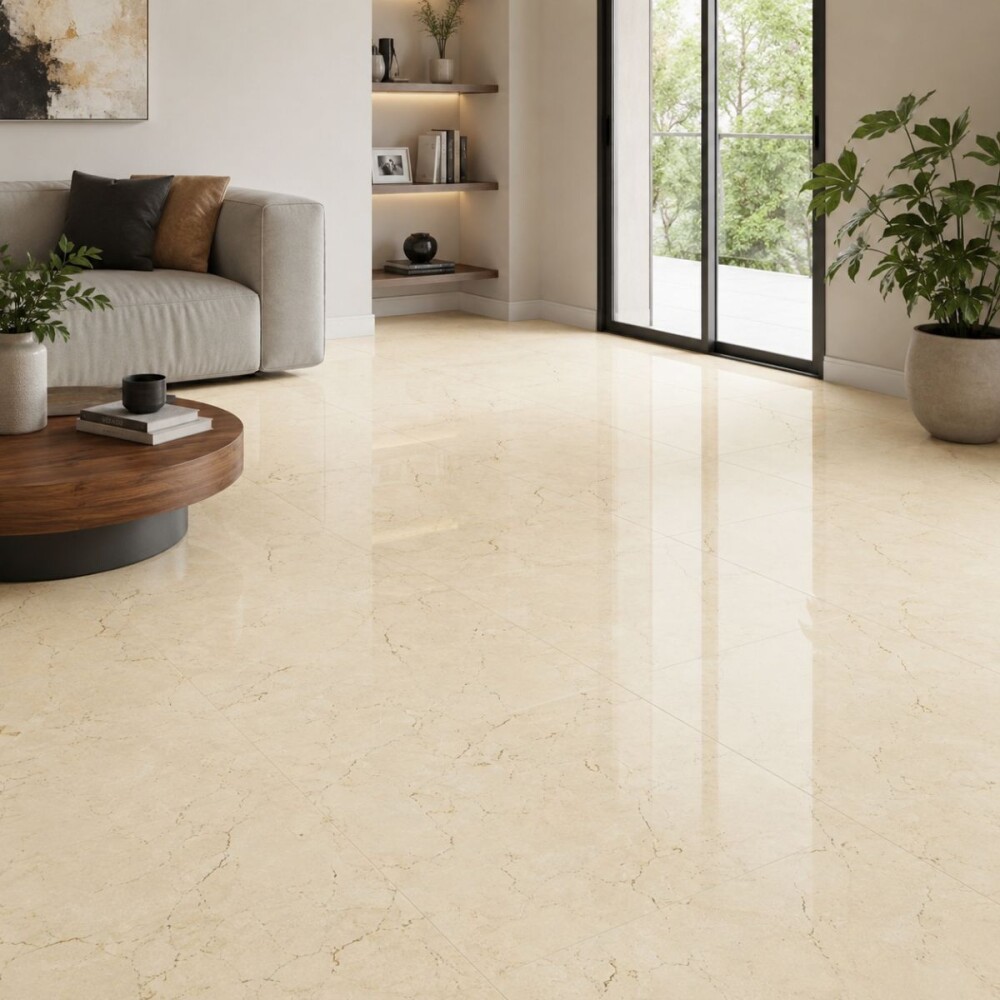 Cerámica Crema Marfil HD 61x61 cm Brillante Cerámica Crema Marfil Hd 61x61 Cm Brillante