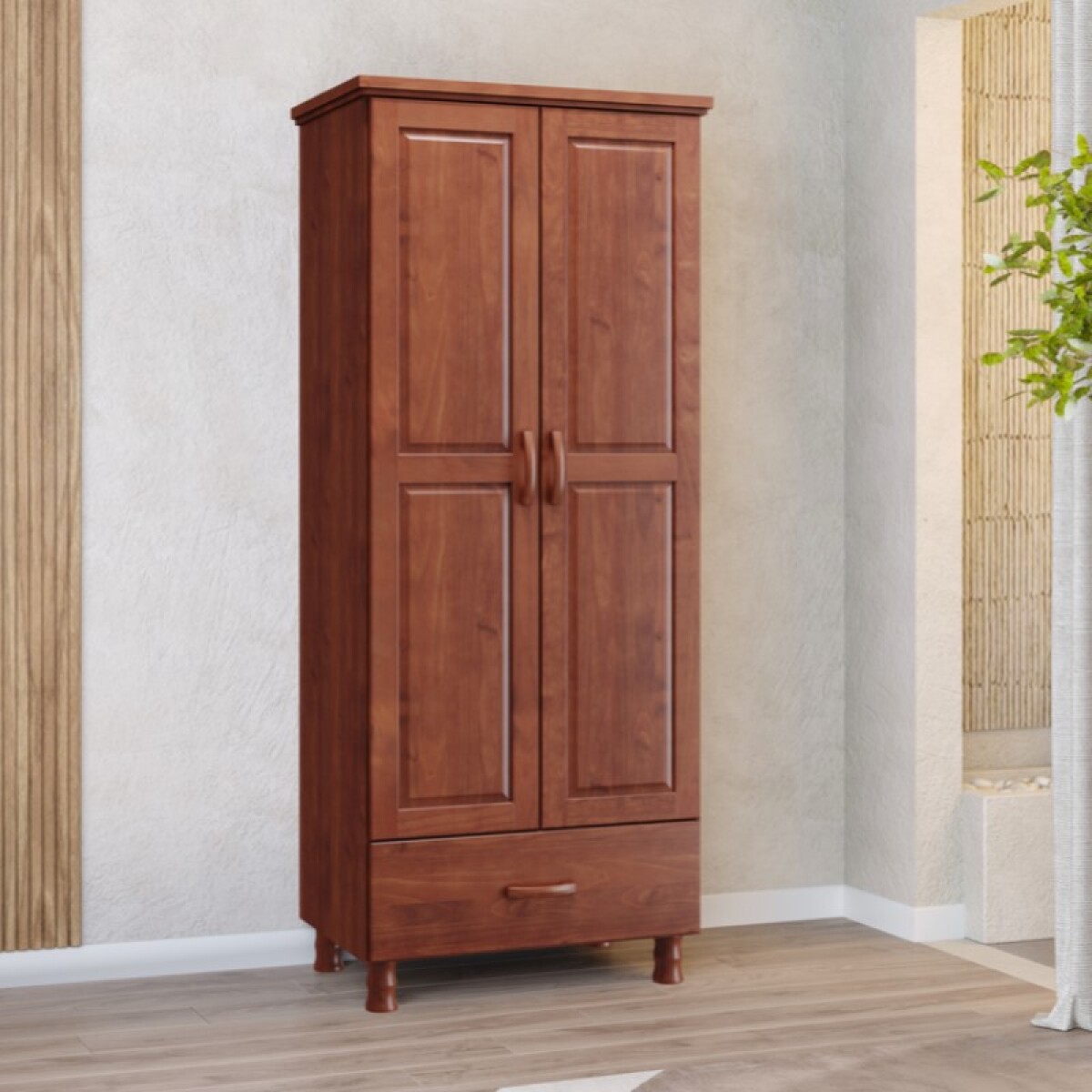 Ropero 2 Puertas Línea Bronce Color Cast 