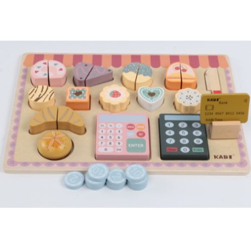 Bandeja de madera patisserie Bandeja De Madera Patisserie