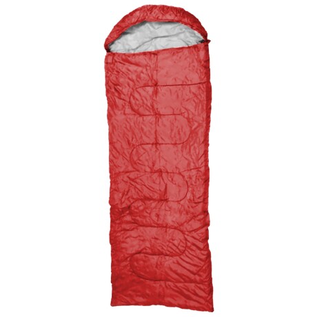 Sobre de Dormir Impermeable Arye 450 con Capucha 180+30x75cm Rojo