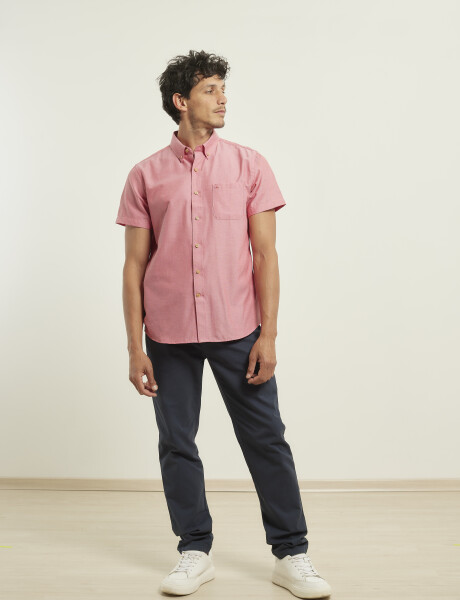 Camisa Harrington Label Rojo