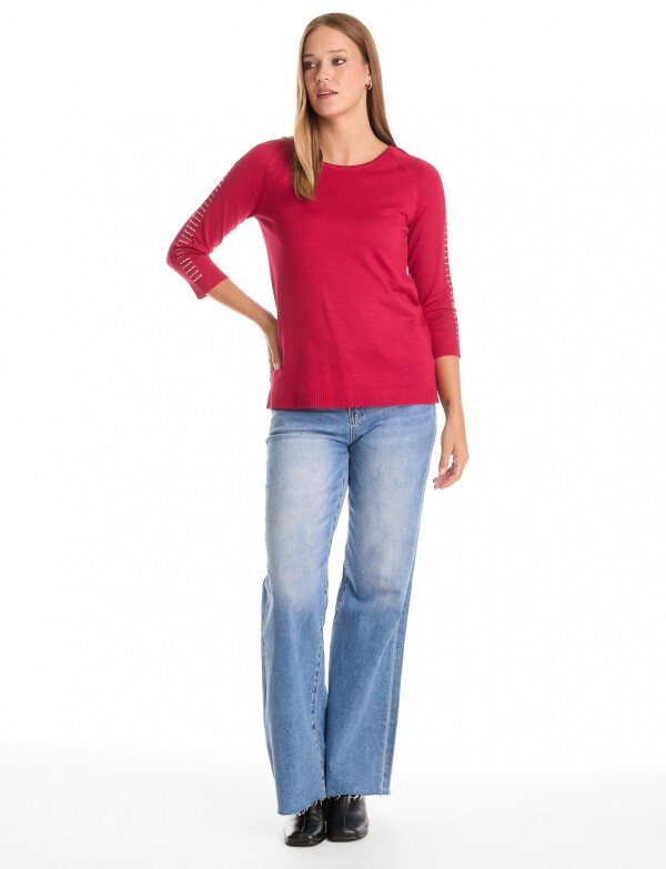 Buzo Tachas FUCSIA
