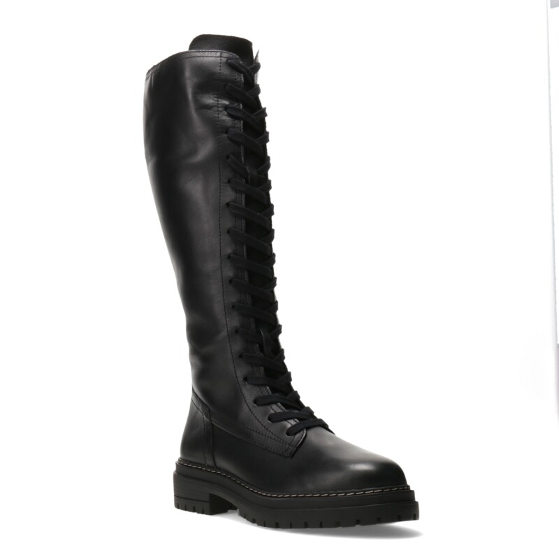 Bota de Mujer Bottero acordonada Negro