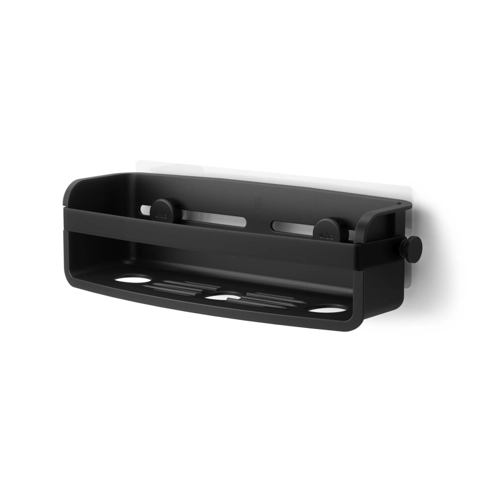 ORG.DUCHA PLASTICO NEGRO UMBRA FLEX