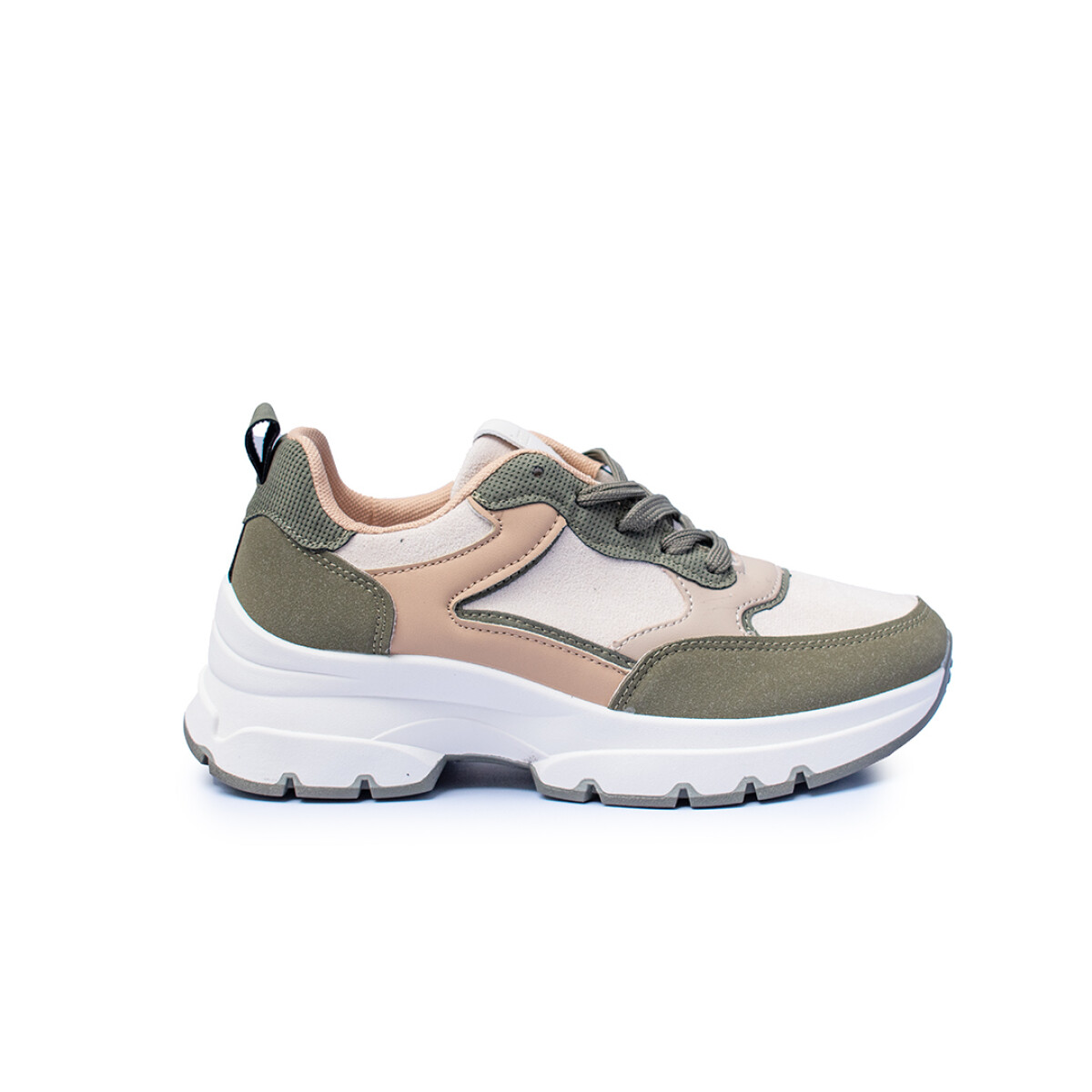 Calzado deportivo Dama Panama Jack - WHITE/GREEN/BEIGE 
