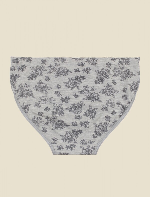 Panty Cotton GRIS/MULTI