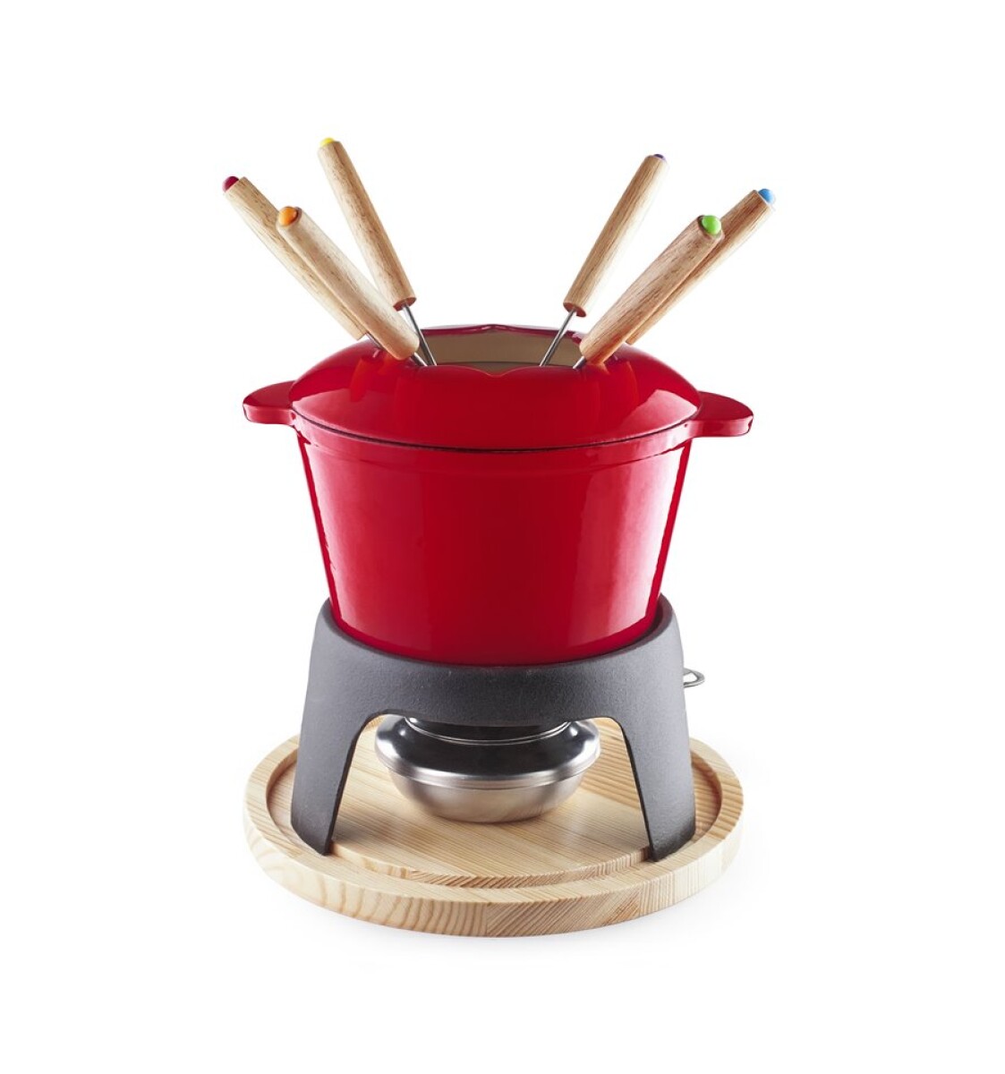 Fondue hierro fundido Rosso 