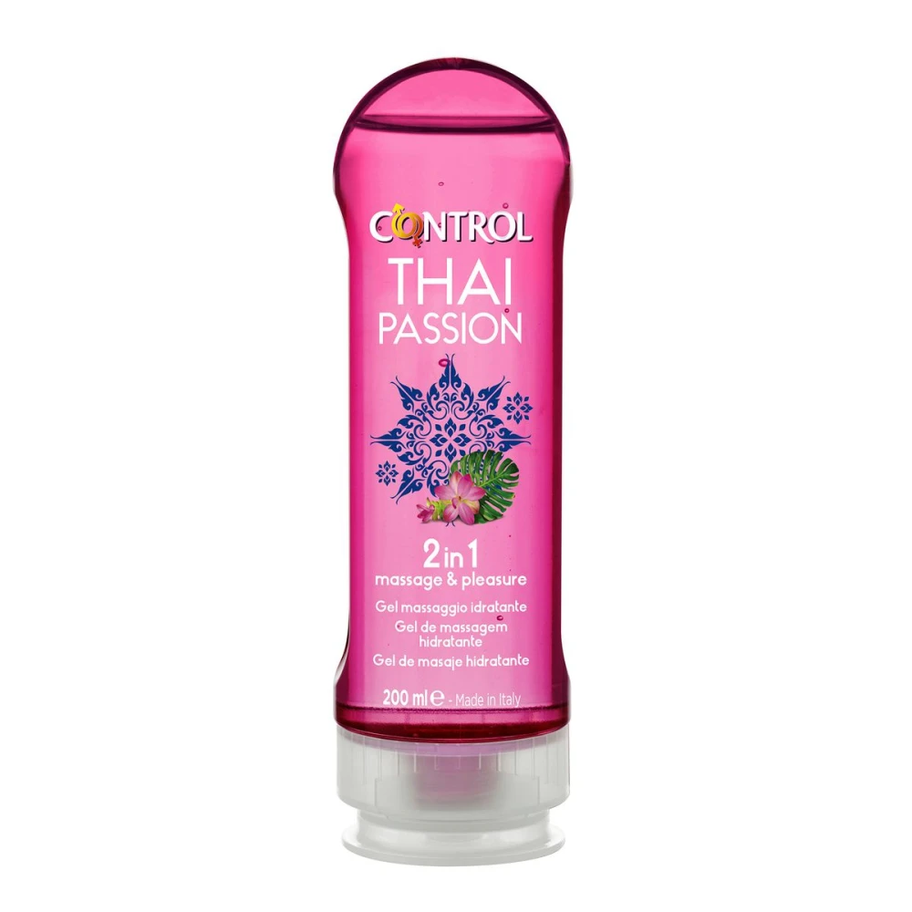 CONTROL GEL MASAJE THAI PASSION POMO X 2