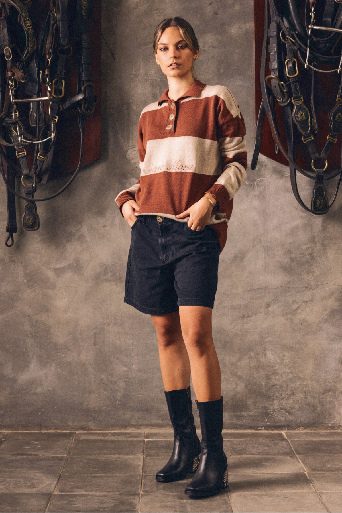 City Boots Vol2 Negro / Vibora Gris