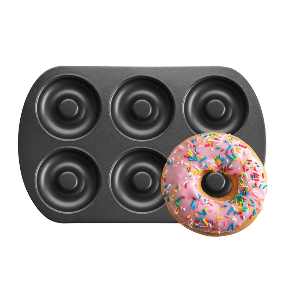 Molde para Donas 6 unidades 