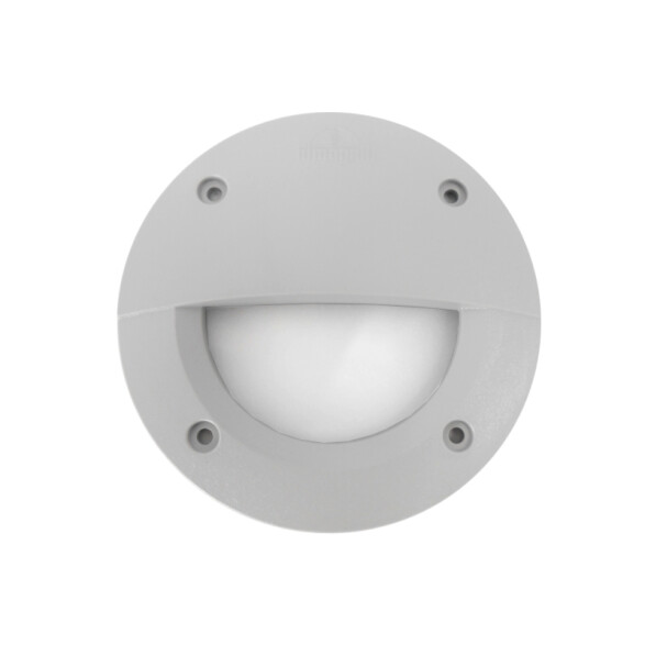 Aplique LED gris IP66 GX53 inc Ø140 EXTRALETI100EL FL0360