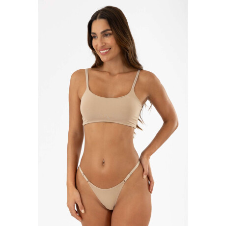 Colaless tiritas microfibra sacks Marron