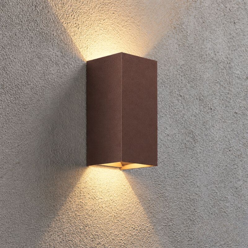 BIDIRECCIONAL TERRANOVA Luminaria Bidireccional Terranova Óxido