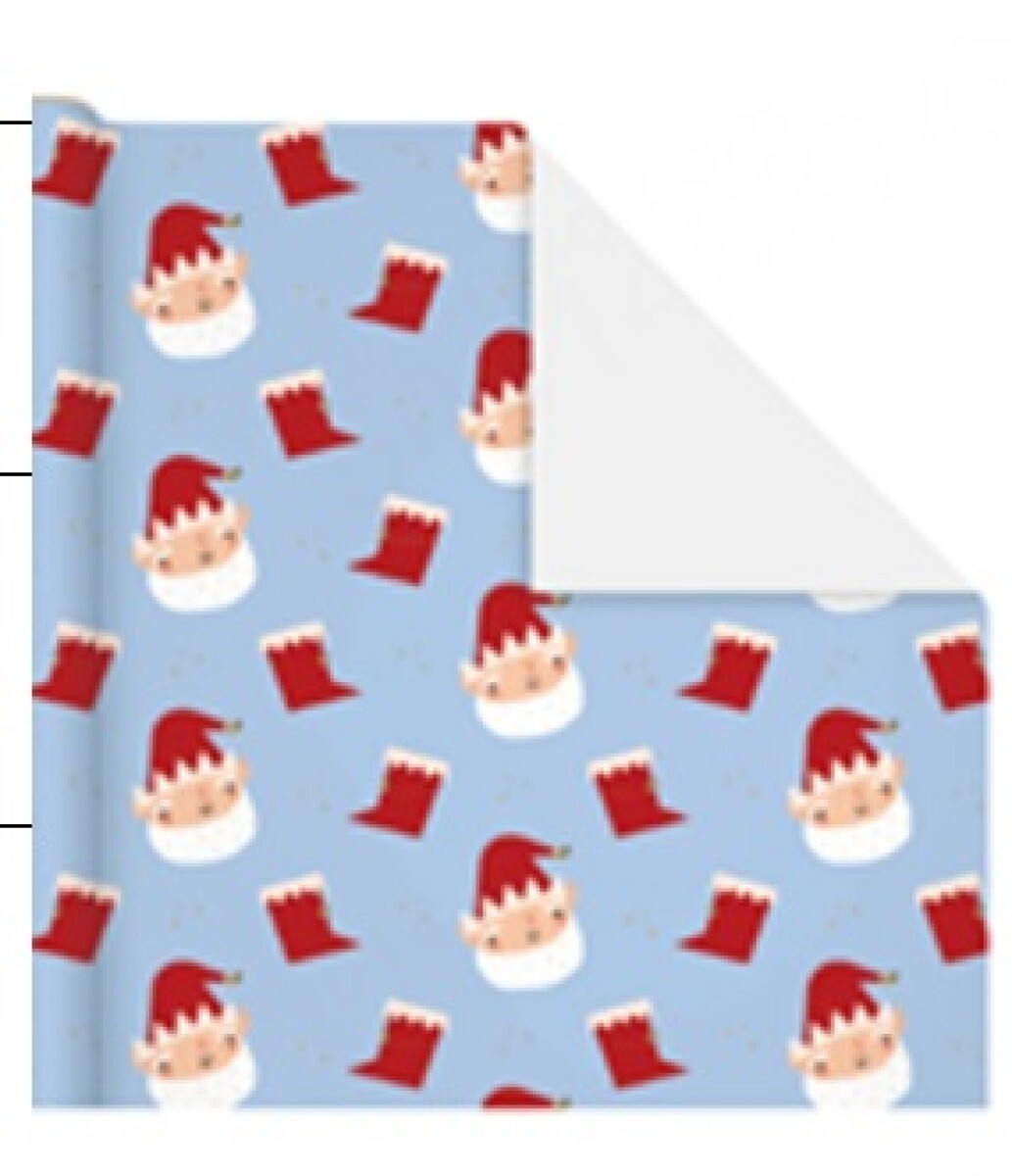 Papel de regalo navideño - diseño 5 