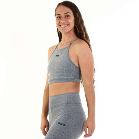 Fila Top Mujer Life Cross Gris