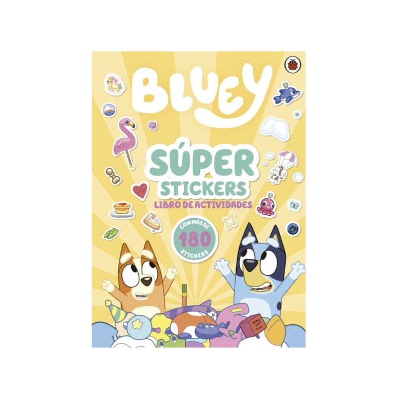 BLUEY. SUPER STICKERS BLUEY. SUPER STICKERS