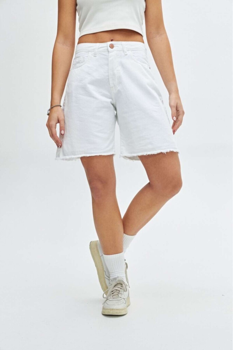 Short jean Alaska - White S25 