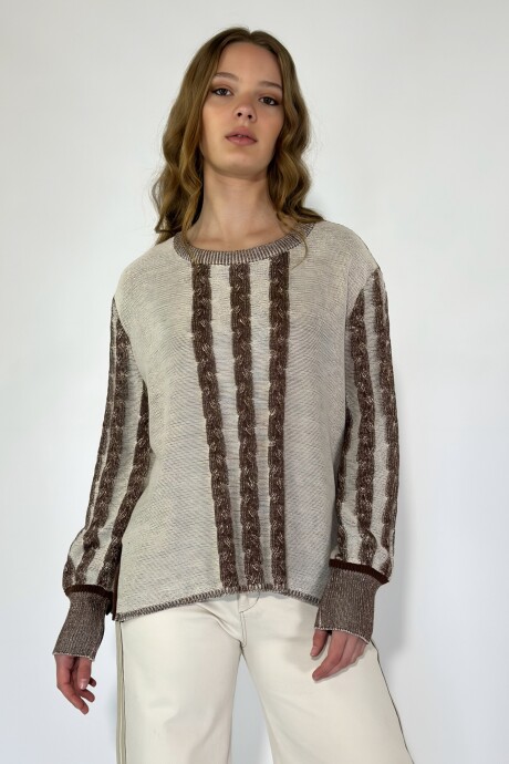 SWEATER STORM Marron