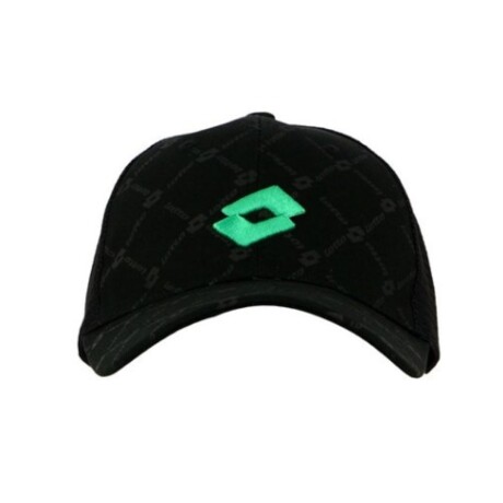 Lotto Gorro Visera Negro/Verde