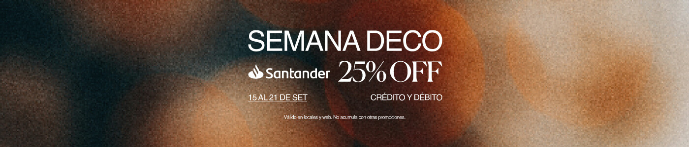 25% OFF SANTANDER DECORACION