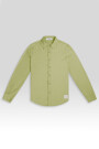 LONG SLEEVE LINEN SHIRT Avocado