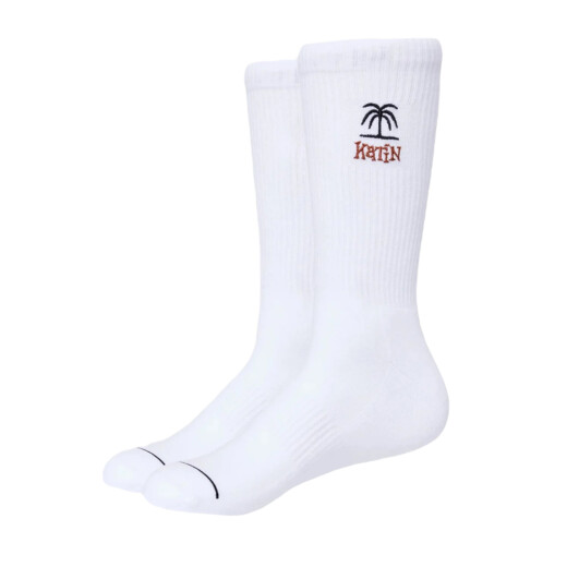 Medias Katin K-Palm - Blanco Medias Katin K-Palm - Blanco