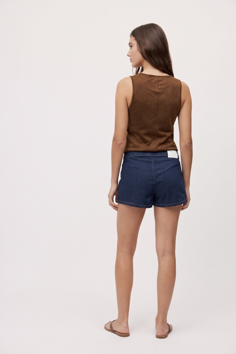 SHORT LIANE Azul Oscuro