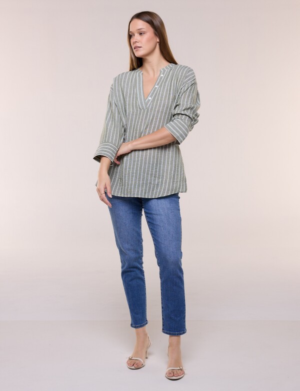 Blusa Lineas OLIVA