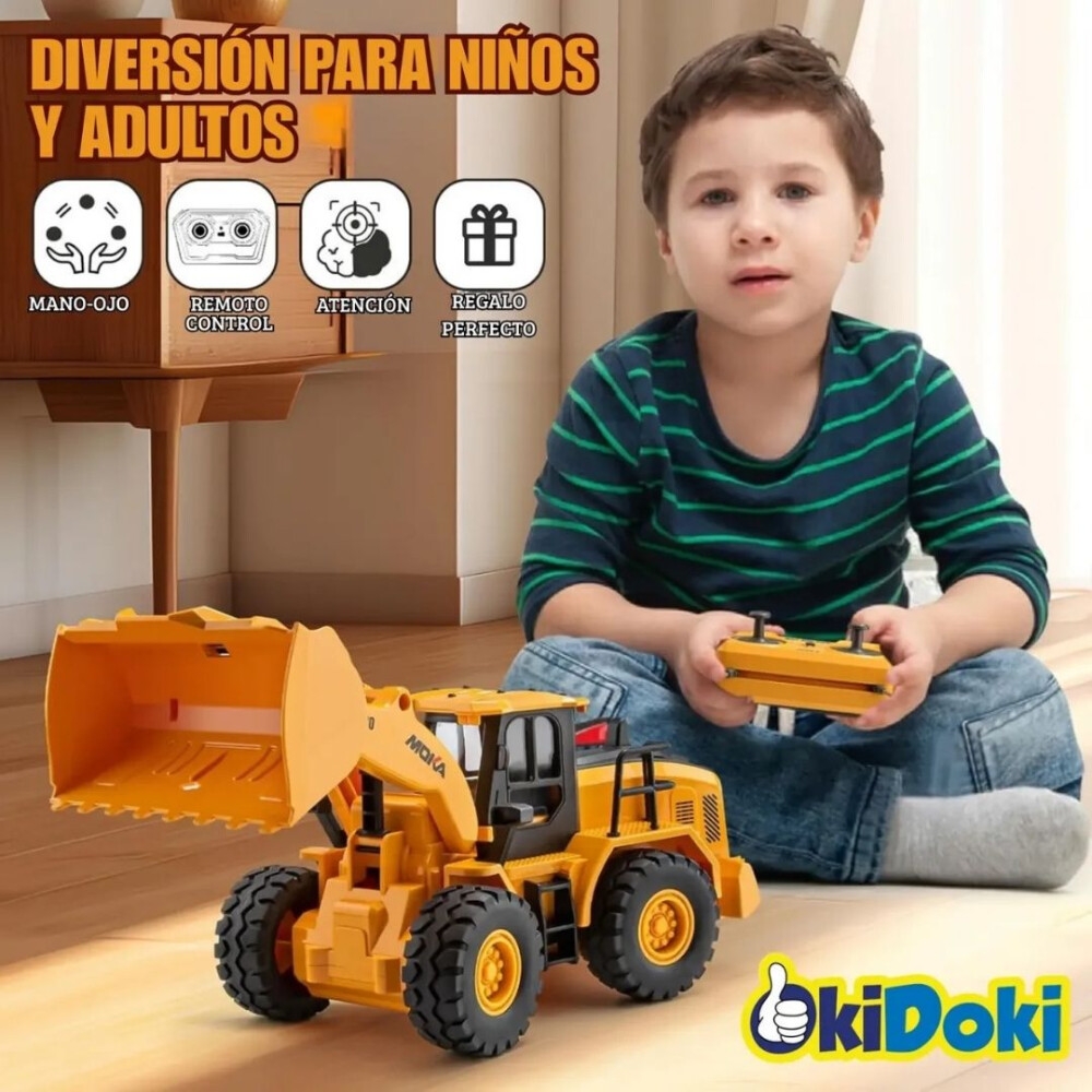 Excavadora Infantil Moka A Control Remoto Excavadora Infantil Moka A Control Remoto
