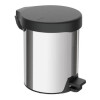 Papelera Basurero Tramontina con pedal Inox de 5 litros Papelera Basurero Tramontina con pedal Inox de 5 litros