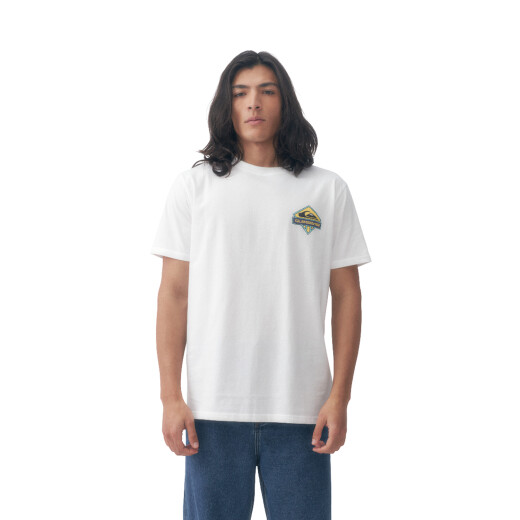 Remera Quiksilver Crystal Jet - Blanco Remera Quiksilver Crystal Jet - Blanco