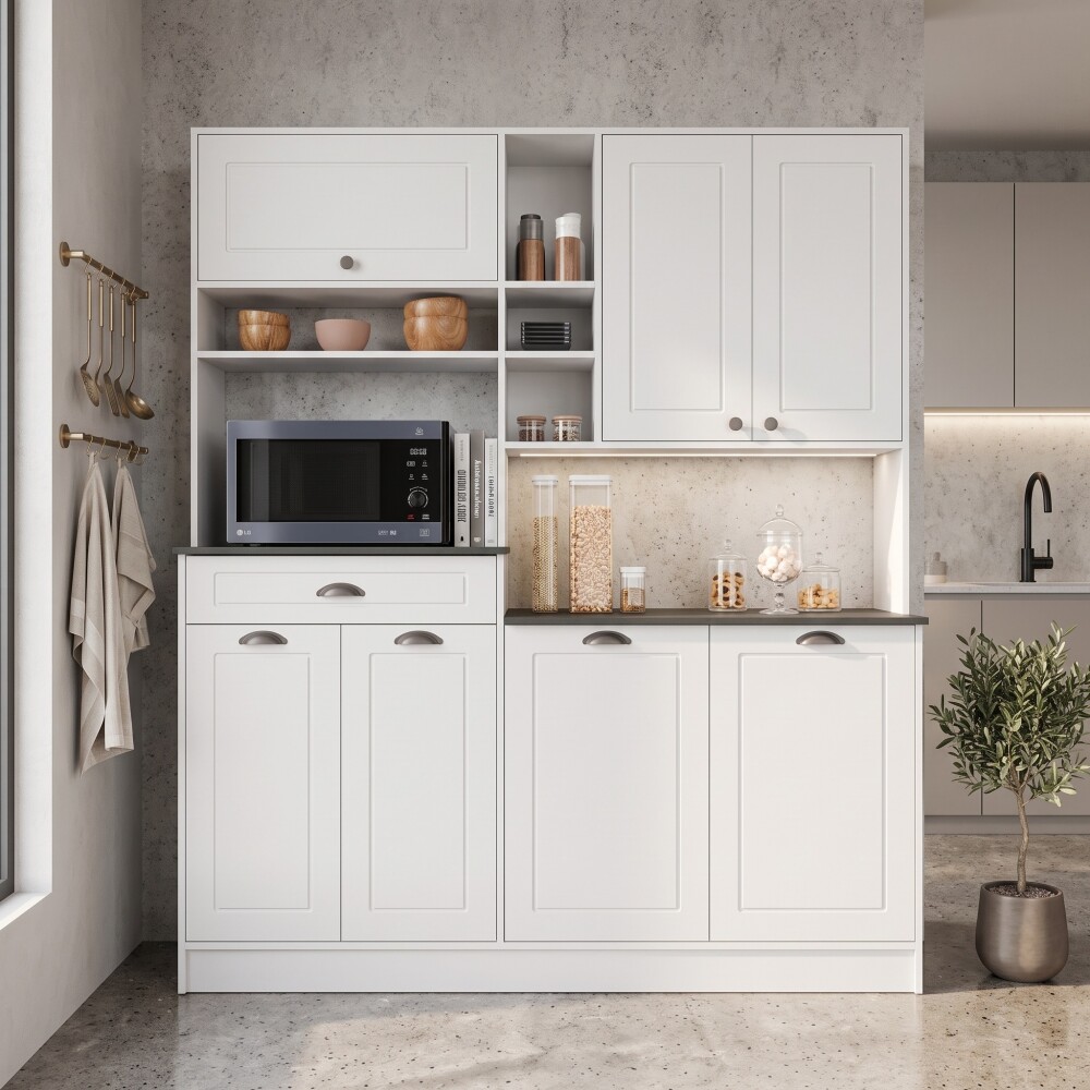 KIT INTEGRAL ALACENA MUEBLE DE COCINA - LÍNEA AMERICANA KIT INTEGRAL ALACENA MUEBLE DE COCINA - LÍNEA AMERICANA