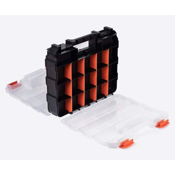 Maletín organizador doble 34 divisiones 32cm TT0082