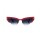 Tiwi Muse Rubber Red With Blue Gradient Lenses