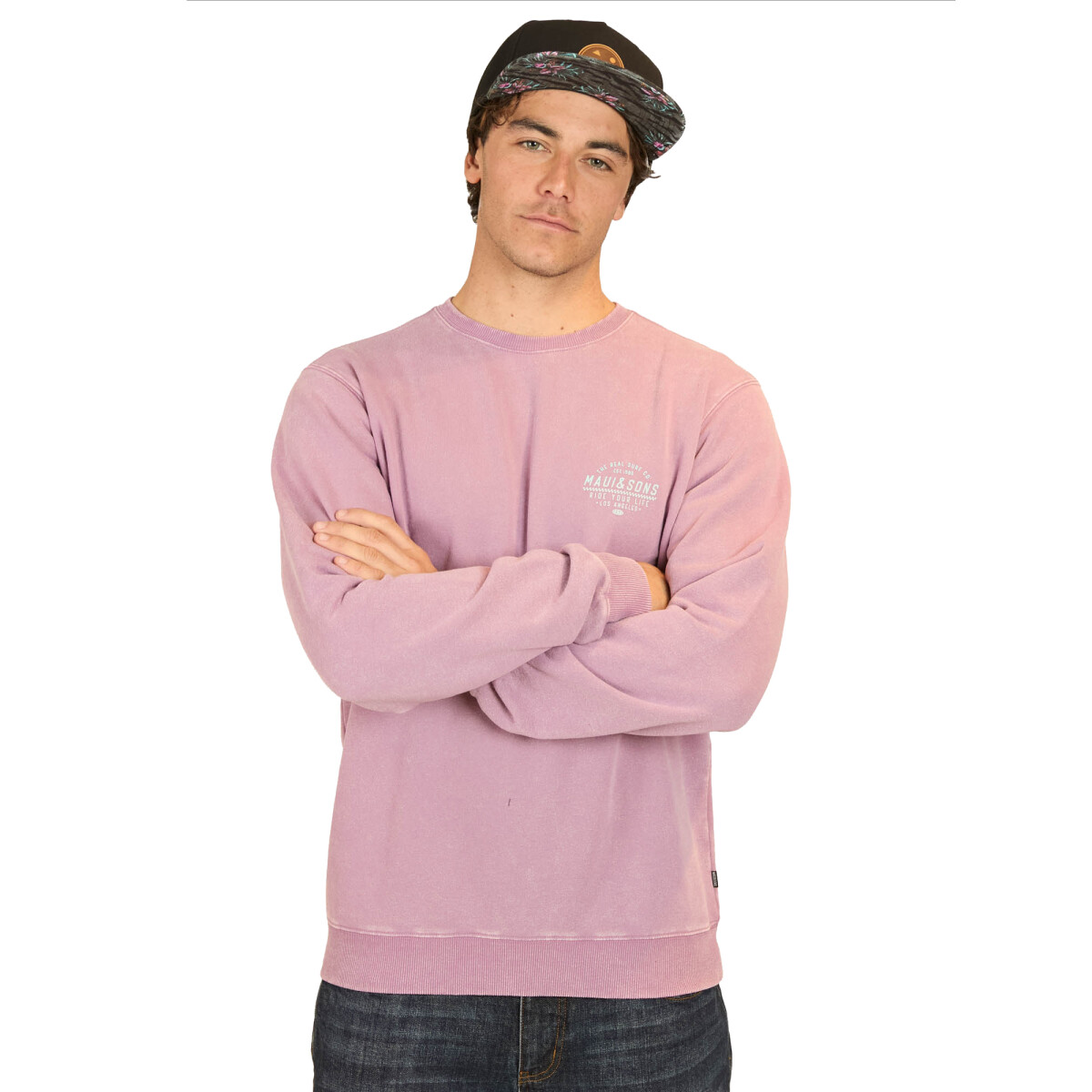 Buzo Maui and Sons - The Real Surf Co. - Washed Bordeaux 