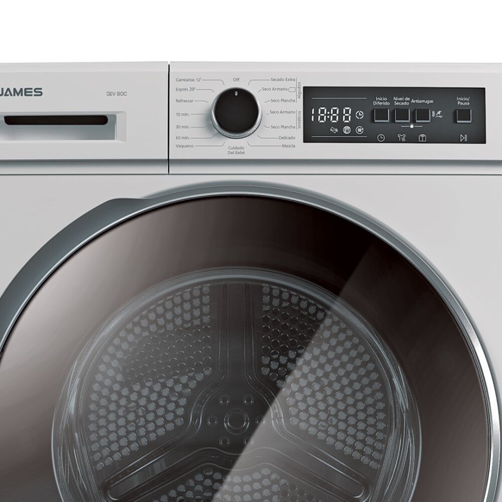 Secarropas SEV 80 C BLANCO - James Secarropas SEV 80 C BLANCO - James