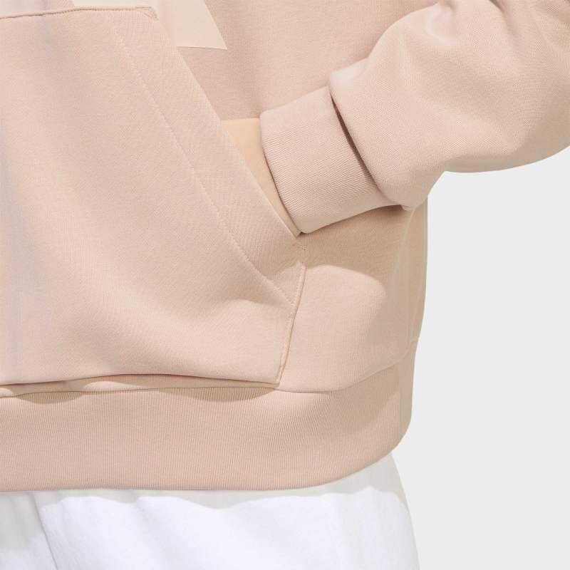 Canguro Adidas Essentials Big Logo Holgado Rosado