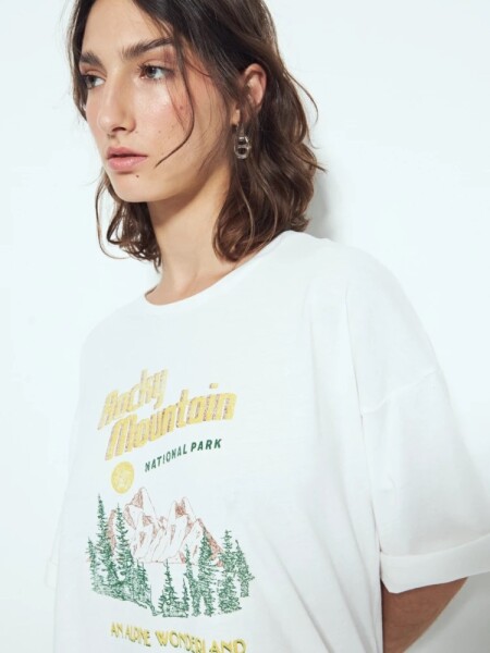 T-SHIRT P.CAKE ENCINA BLANCO