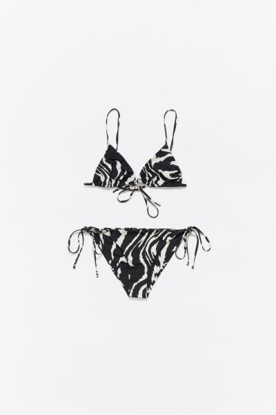 BIQUINI TIGER LIQUID Negro